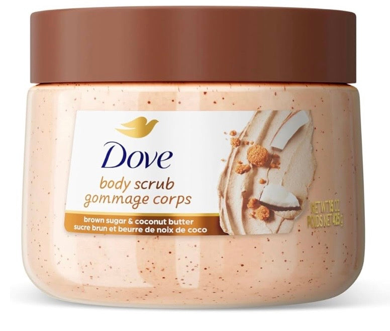 Dove body scrub (Gommage corps)